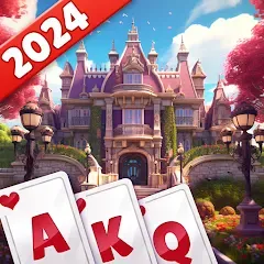 Скачать взломанную Royal Solitaire Tripeaks  [МОД Menu] - полная версия apk на Андроид