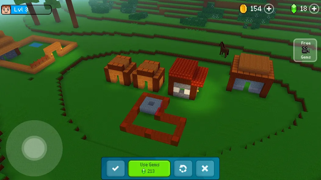 Block Craft 3D：Building Game  [МОД Unlocked] Screenshot 5