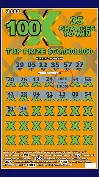 Lottery Scratchers Ticket Off (Лотерейный билет на ободрителейскретчи)  [МОД Бесконечные деньги] Screenshot 1