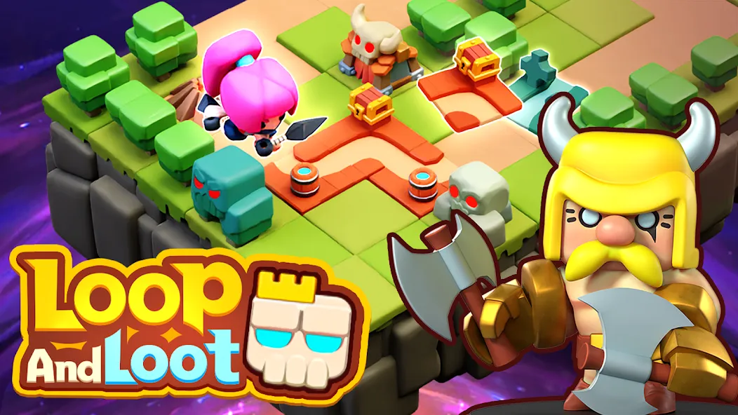 Loop & Loot™: Merge RPG (Покет Квест)  [МОД Много монет] Screenshot 1