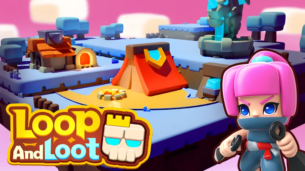 Loop & Loot™: Merge RPG (Покет Квест)  [МОД Много монет] Screenshot 2