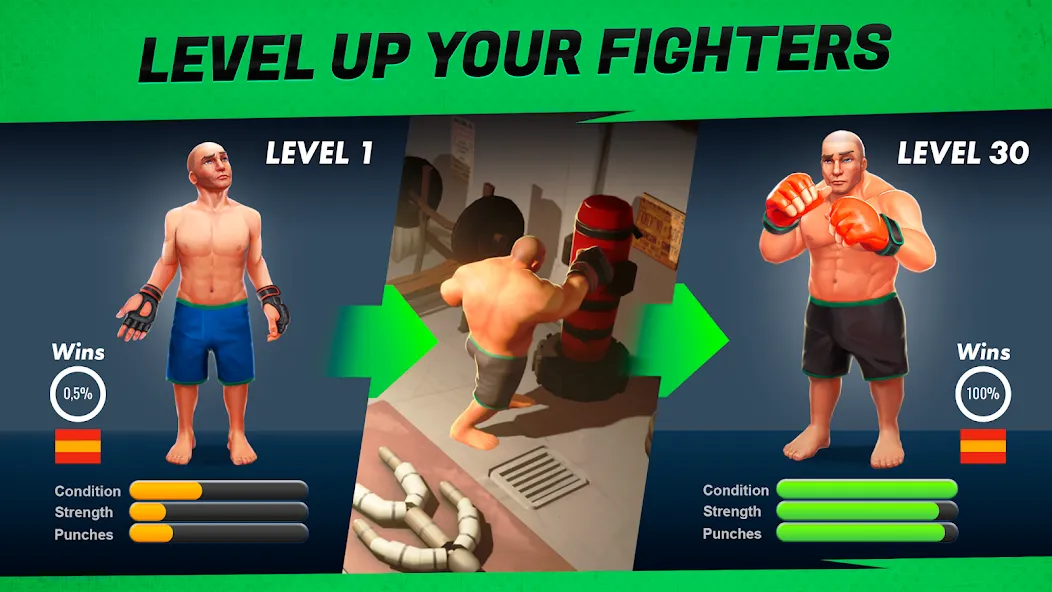 MMA Manager 2: Ultimate Fight (ММА Менеджер 2)  [МОД Menu] Screenshot 2