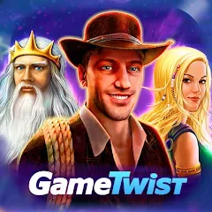 Скачать взломанную GameTwist Vegas Casino Slots (ГеймТвист)  [МОД Все открыто] - полная версия apk на Андроид