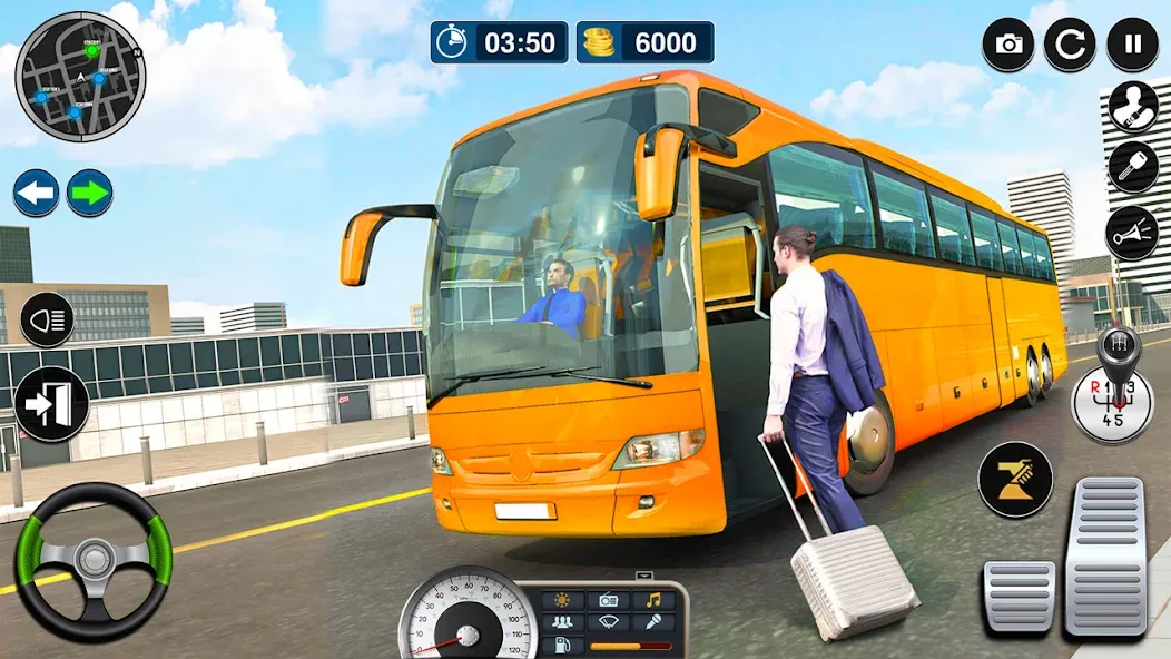 Bus Simulator Game: Coach Game  [МОД Unlocked] Screenshot 2