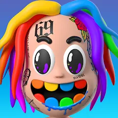 Взлом 6ix9ine Runner (икс9айн Раннер)  [МОД Бесконечные деньги] - стабильная версия apk на Андроид