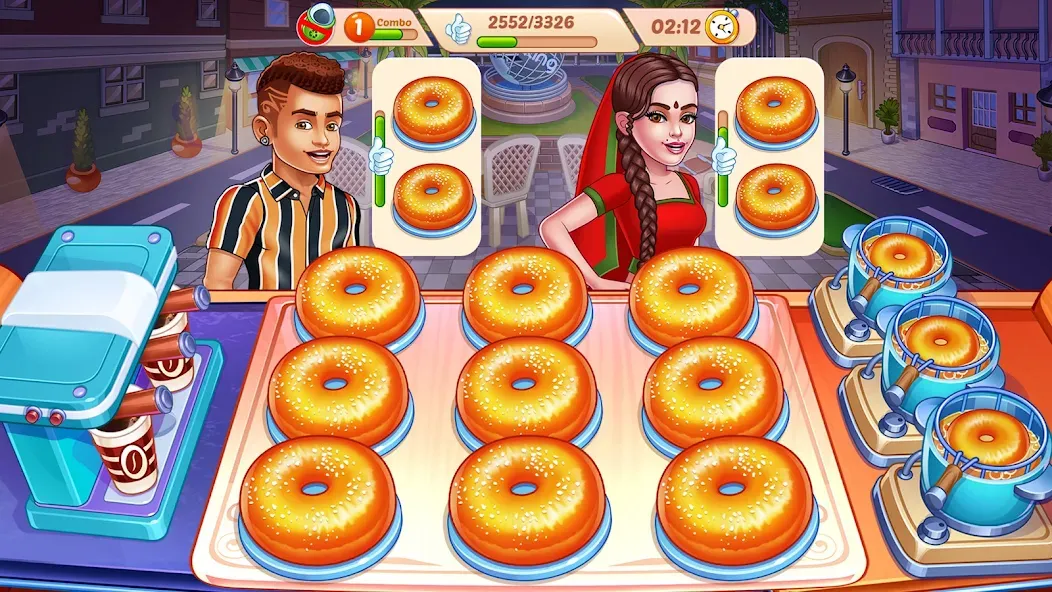 American Cooking Star Games (Американская звезда кулинарии)  [МОД Бесконечные монеты] Screenshot 1