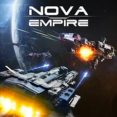 Взлом Nova Empire: Space Commander (Нова Импайр)  [МОД Бесконечные монеты] - стабильная версия apk на Андроид