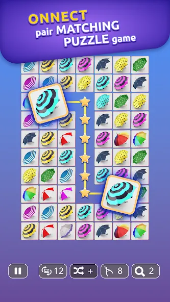 Onnect - Pair Matching Puzzle (Оннект)  [МОД Unlimited Money] Screenshot 3