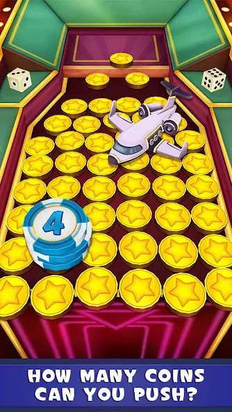 Coin Dozer: Casino (Коин Дозер)  [МОД Бесконечные деньги] Screenshot 1