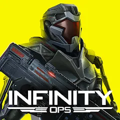 Скачать взломанную Infinity Ops: Cyberpunk FPS (Инфинити Опс)  [МОД Много монет] - стабильная версия apk на Андроид