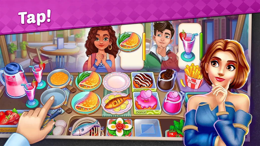 My Cafe Shop : Cooking Games (Мой Кафе Шоп)  [МОД Меню] Screenshot 1