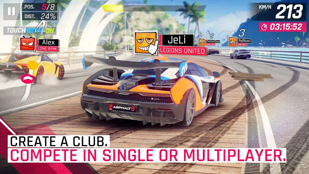 Asphalt 9: Legends (Асфальт 9)  [МОД Много монет] Screenshot 4