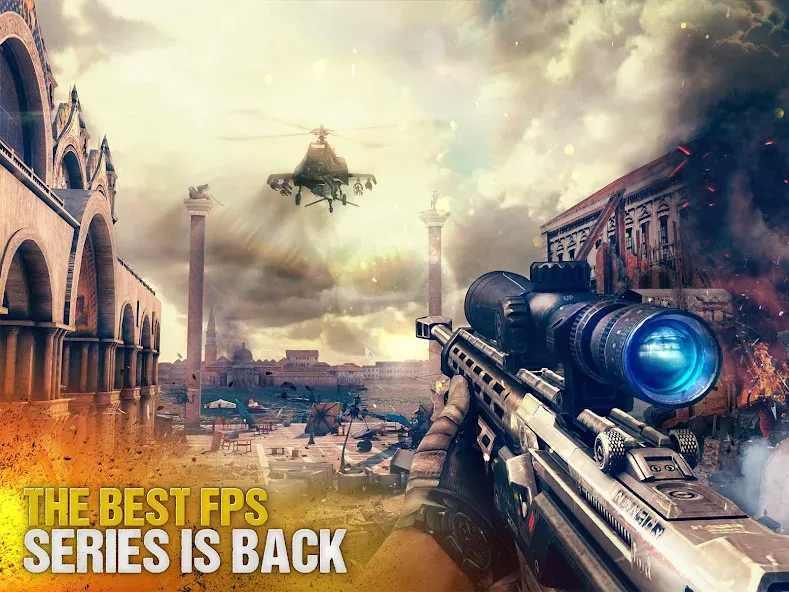 Modern Combat 5: mobile FPS (Модерн Комбат 5)  [МОД Меню] Screenshot 1