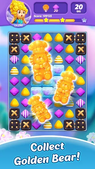 Candy Charming - Match 3 Games (энди Чарминг)  [МОД Меню] Screenshot 3