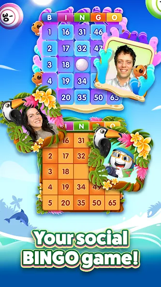 GamePoint Bingo - Bingo games (ГеймПоинт Бинго)  [МОД Много денег] Screenshot 1