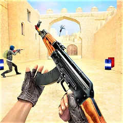 Взломанная Commando Gun Shooting Games  [МОД Бесконечные деньги] - последняя версия apk на Андроид