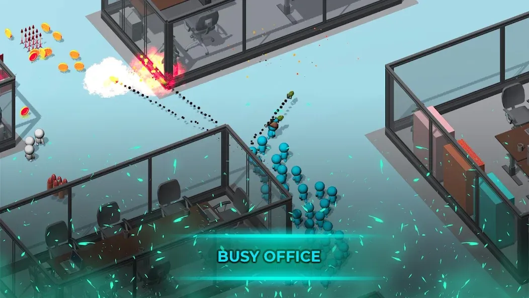 Crowd War - Action Game (Крауд Вар)  [МОД Меню] Screenshot 1