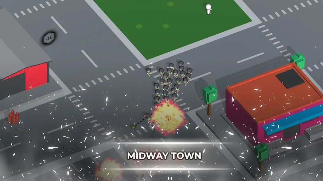 Crowd War - Action Game (Крауд Вар)  [МОД Меню] Screenshot 3