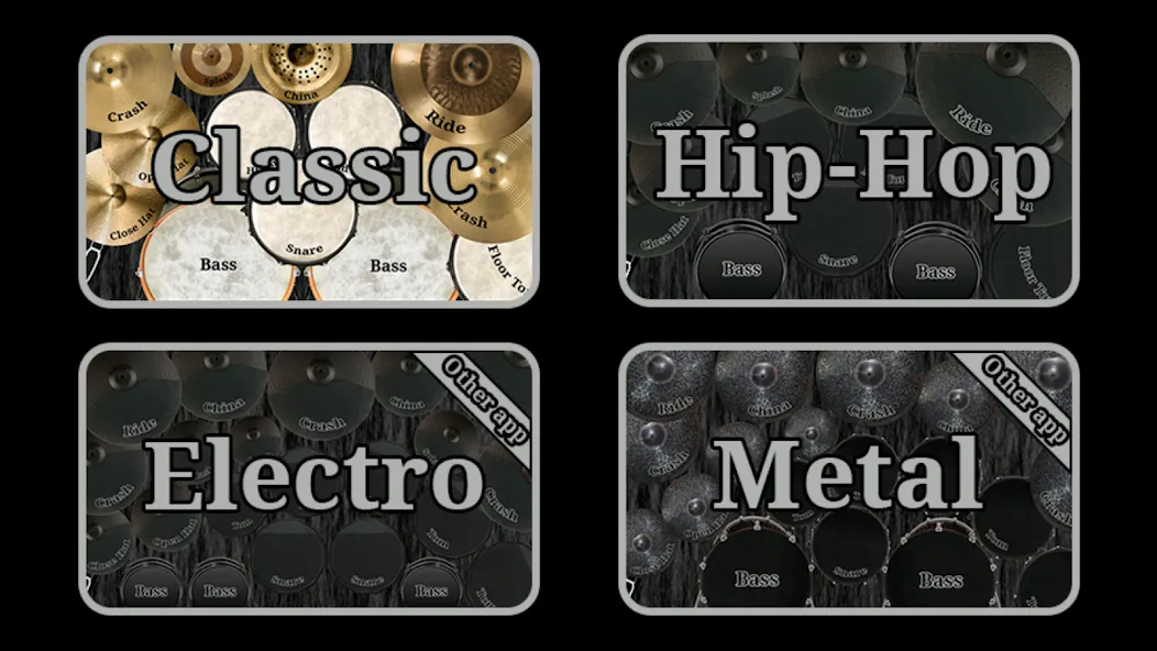 Drum kit (Drums) free  [МОД Много денег] Screenshot 5