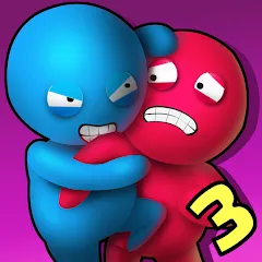 Взлом Noodleman Party: Fight Games (Нудлман Пати)  [МОД Много денег] - полная версия apk на Андроид