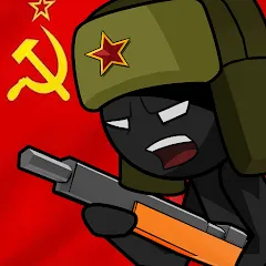 Взлом Stickman WW2 (Стикмэн Вторая Мировая война)  [МОД Меню] - полная версия apk на Андроид