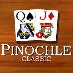 Взломанная Pinochle Classic (Пиночл Классик)  [МОД Unlimited Money] - полная версия apk на Андроид