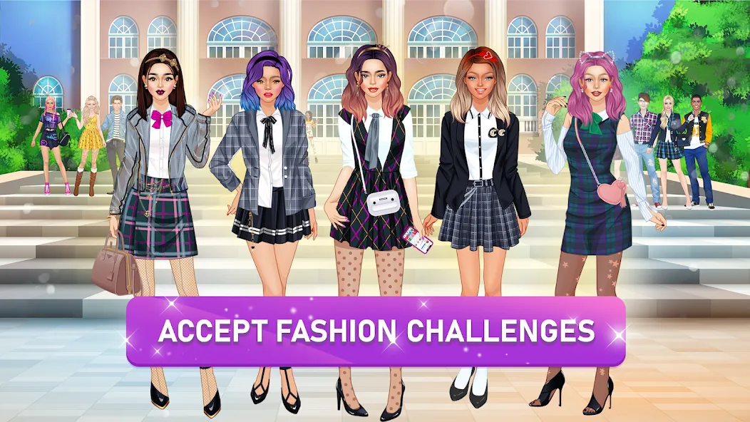 College Girls Team Makeover  [МОД Menu] Screenshot 1