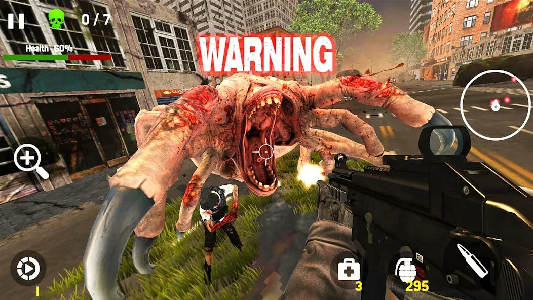 Zombie Hunter - Shooting Game (Зомби Хантер)  [МОД Unlimited Money] Screenshot 4