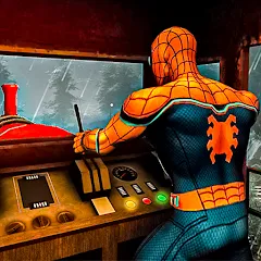 Скачать взломанную Horror Spider : Scary Train  [МОД Бесконечные монеты] - полная версия apk на Андроид