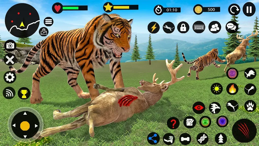 Tiger Games: Tiger Sim Offline  [МОД Mega Pack] Screenshot 1