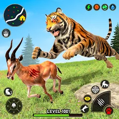 Взлом Tiger Games: Tiger Sim Offline  [МОД Mega Pack] - последняя версия apk на Андроид