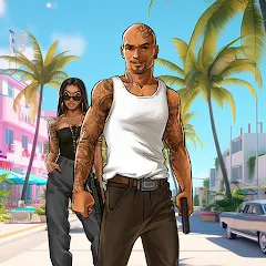 Взломанная The Gang: Street Mafia Wars (Зэ Гэнг)  [МОД Все открыто] - стабильная версия apk на Андроид