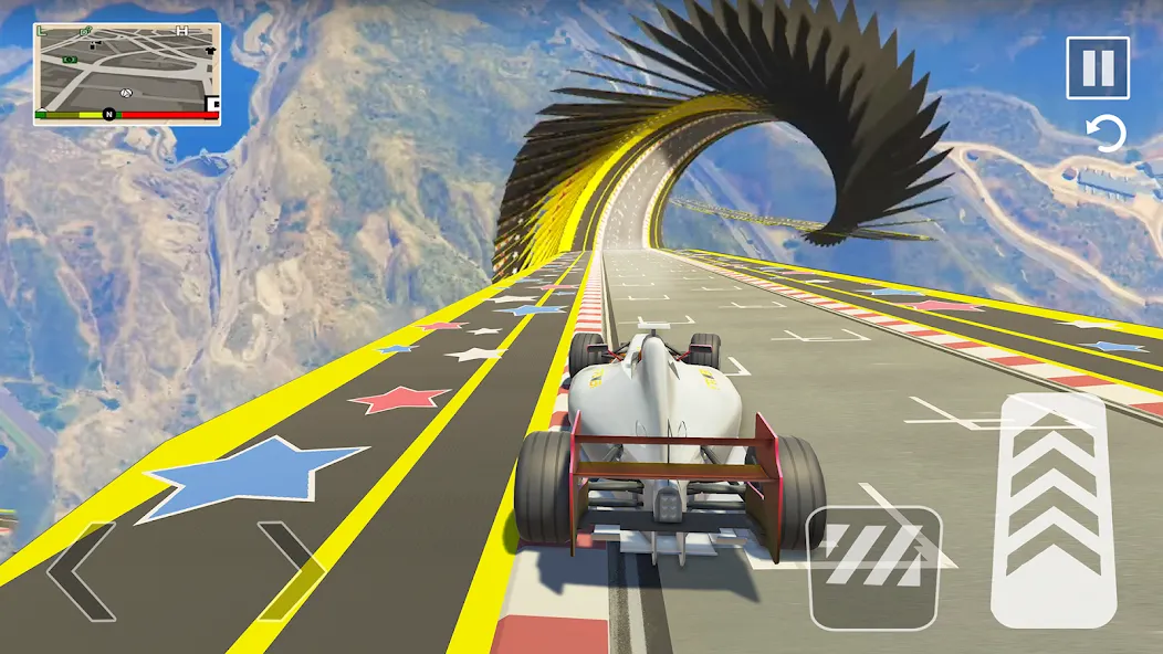 Formula Car Stunt - Car Games (Формула автомобиль трюк)  [МОД Бесконечные деньги] Screenshot 5