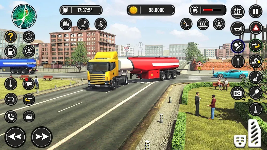 Truck Simulator - Truck Games (Трак Симулятор)  [МОД Unlimited Money] Screenshot 4