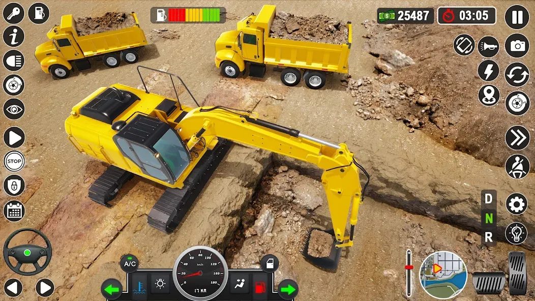 Construction Games Simulator  [МОД Бесконечные деньги] Screenshot 1