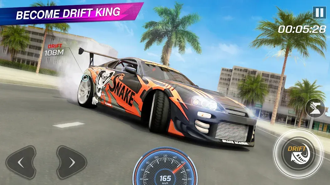 Extreme Car Driving: Car Drift  [МОД Menu] Screenshot 5