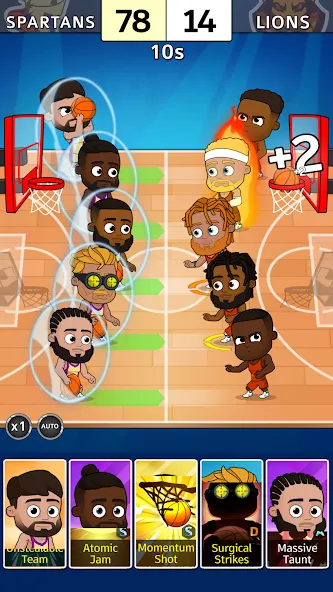 Idle Five Basketball tycoon (Айдл Файв Баскетбольный тайкун)  [МОД Бесконечные монеты] Screenshot 4