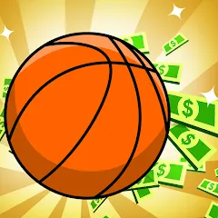 Взломанная Idle Five Basketball tycoon (Айдл Файв Баскетбольный тайкун)  [МОД Бесконечные монеты] - последняя версия apk на Андроид