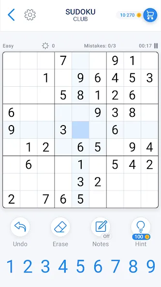 Sudoku Game - Daily Puzzles  [МОД Unlocked] Screenshot 2