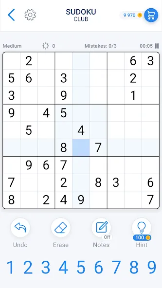 Sudoku Game - Daily Puzzles  [МОД Unlocked] Screenshot 3