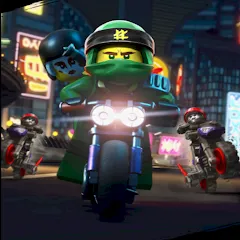 Скачать взломанную Go Ninja Moto Race (Го Ниндзя Мото Гонка)  [МОД Меню] - полная версия apk на Андроид