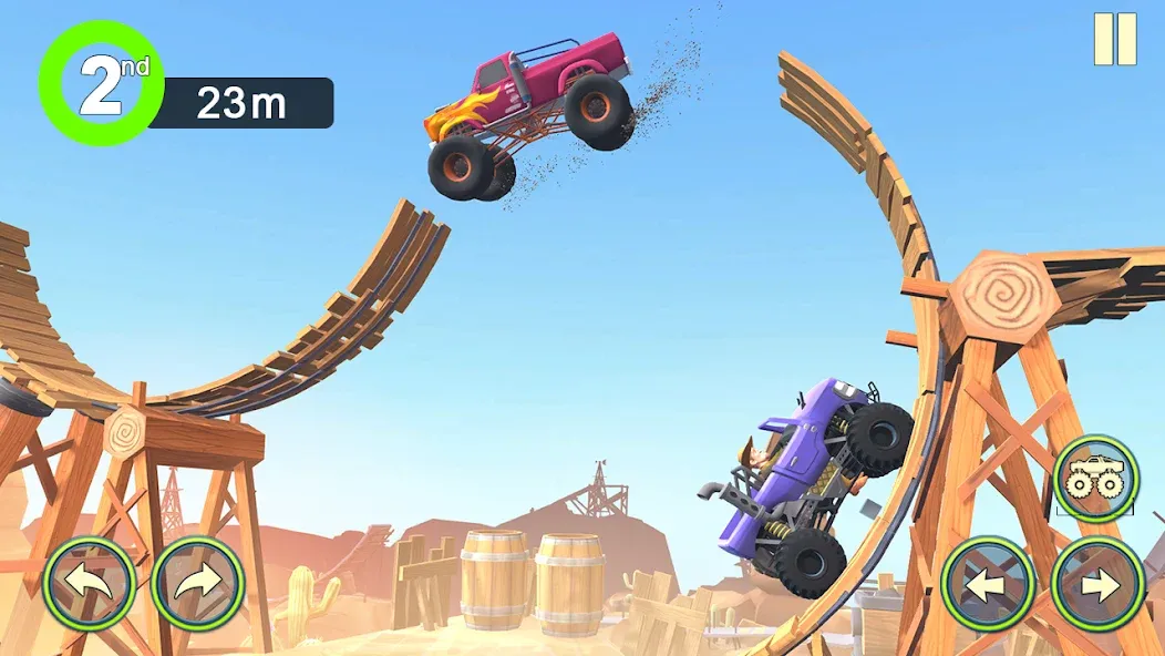 Monster Truck Crush (Монстр Трак Стант)  [МОД Много денег] Screenshot 5