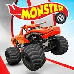 Скачать взломанную Monster Truck Crush (Монстр Трак Стант)  [МОД Много денег] - стабильная версия apk на Андроид