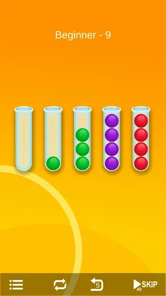 Ball Sort - Bubble Sort Puzzle (Болл Сорт)  [МОД Unlocked] Screenshot 4