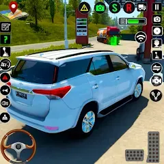 Взломанная US Prado Car Games Simulator  [МОД Unlocked] - стабильная версия apk на Андроид