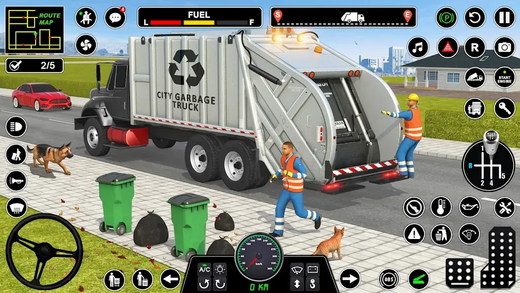 Truck Driving Games Truck Game (Трак Драйвинг игры Трак игра)  [МОД Бесконечные деньги] Screenshot 3