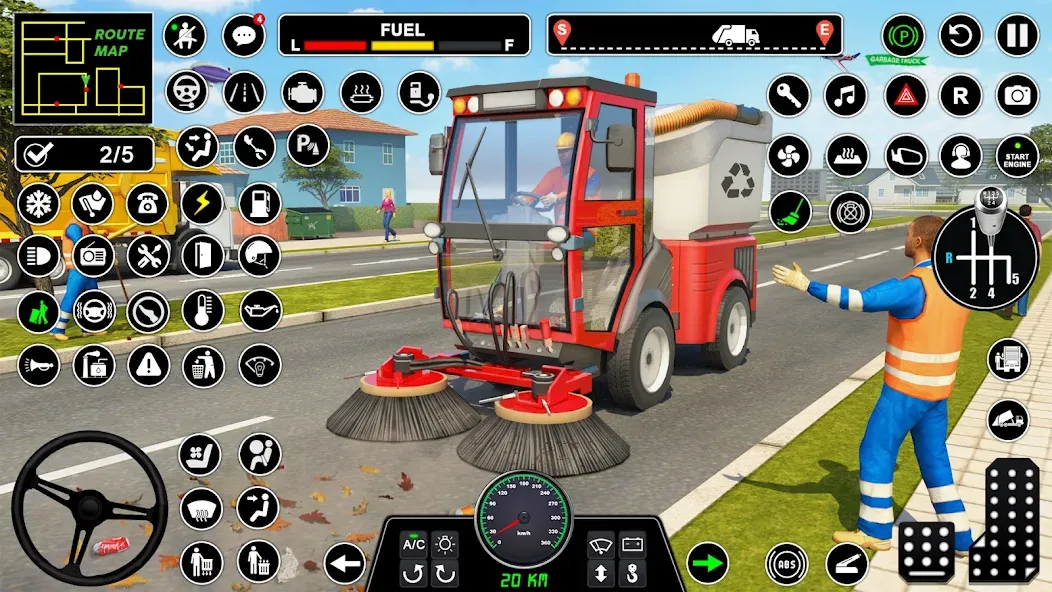 Truck Driving Games Truck Game (Трак Драйвинг игры Трак игра)  [МОД Бесконечные деньги] Screenshot 5