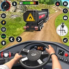 Взлом Oil Truck Games: Driving Games  [МОД Меню] - полная версия apk на Андроид