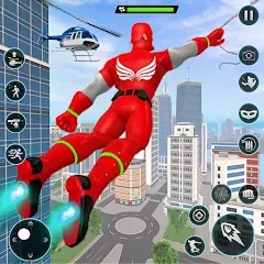 Скачать взломанную Rope Hero Spider Fighting Game  [МОД Menu] - стабильная версия apk на Андроид