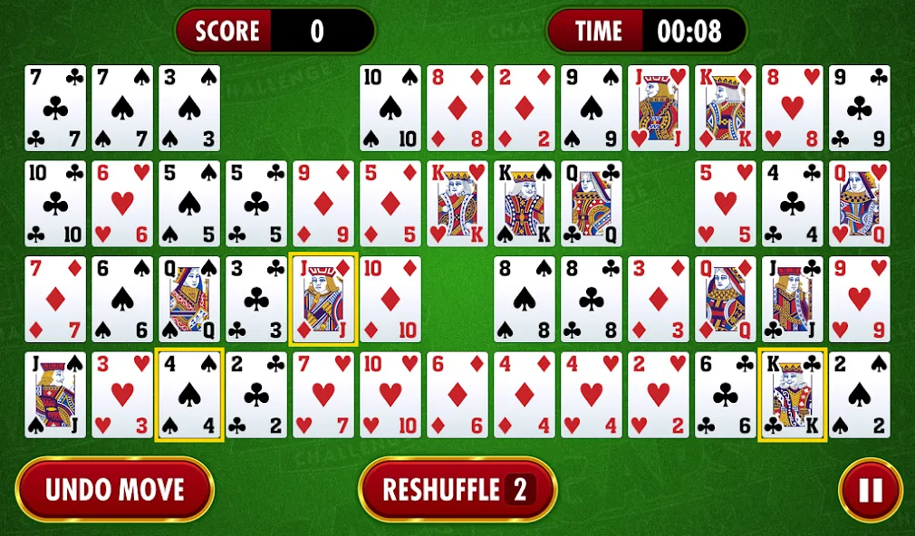 Gaps Solitaire Challenge (Гапс Солитер Челлендж)  [МОД Бесконечные деньги] Screenshot 4